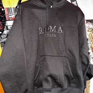 h.i.p. Black Roma Italia Hoodie